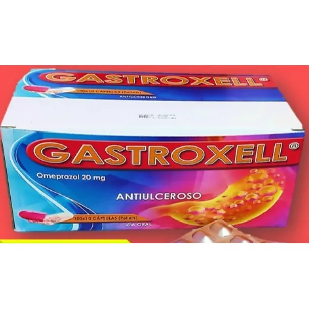 GASTROXELL OMEPRAZOL 20 MG CAJA X 1000 CAPSULAS - Ecofarma